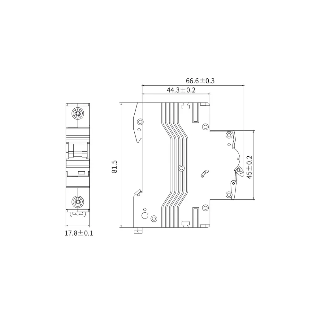 Disjuntor Caixa Mult Regu TAM4 SGM6E-400 400-630A 85KA Upele – UP Electronic — foto 6