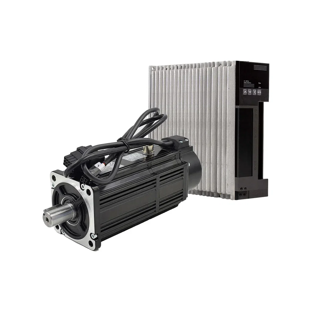 Kit Servo Absol. + Drive I20L 220V+CABOS 400W 1.27NM 3000RPM – UP Electronic — foto 1