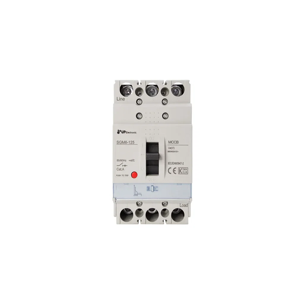 Disjuntor Caixa Fixo TAM1 SGM6-125 80A 36KA – UP Electronic — foto 1