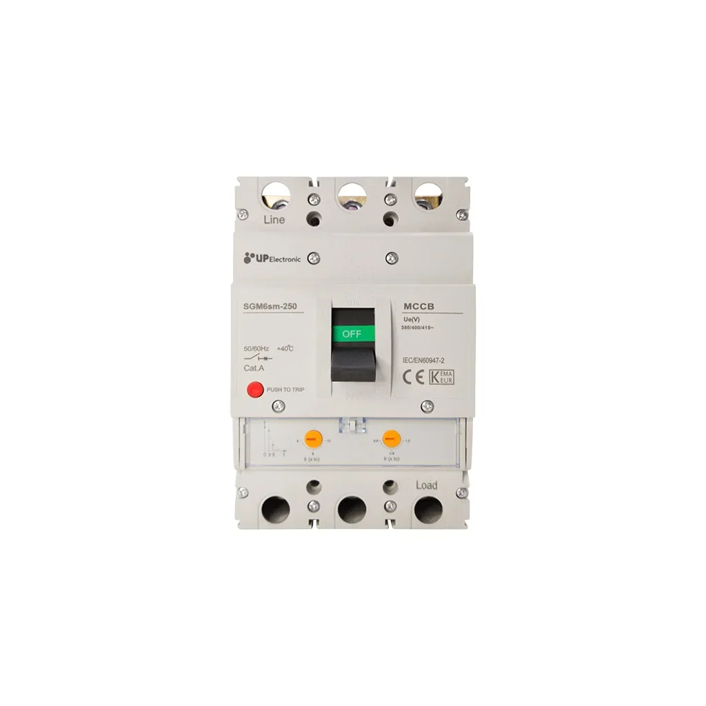 Disjuntor Caixa Regu TAM3 SGM6SM-250 200-250A 50KA UP Elect – UP Electronic — foto 1